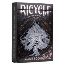 Pokerkaarten Bicycle Dragon Black Deck