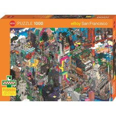 Puzzel San Francisco Quest 1000 st. Heye 30055 NEW