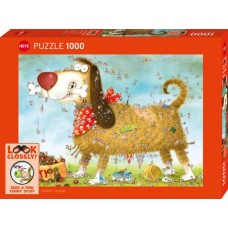 Puzz. At the Dog 1000 Heye 30066 NEW