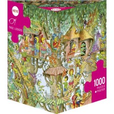 Puzzel Tree Lodges 1000 3hk.Heye 29990