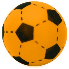 Voetbal schuimrubber oranje/zwart 20 cm.
* levertijd onbekend *